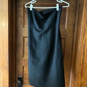 GAP Black Strapless Dress